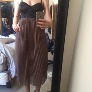 Madonna Inspired Pleated Dress
